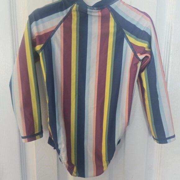 Ruffle Butts Rashguard One Piece Swimsuit 3t - Picture 3 of 3